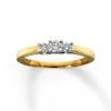 Previously Owned Round-Cut Diamond Ring 1/4 ct tw 14K Yellow Gold