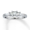 Thumbnail Image 1 of Previously Owned Ring 1/2 ct tw Diamonds 14K White Gold