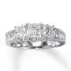 Thumbnail Image 1 of Previously Owned Diamond Engagement Ring 1-1/2 ct tw 14K White Gold