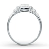 Thumbnail Image 2 of Previously Owned Ring 1/4 ct tw Diamonds 10K White Gold