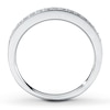 Thumbnail Image 1 of Previously Owned Diamond Anniversary Ring 1/5 ct tw Round-cut 14K White Gold