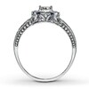 Thumbnail Image 2 of Previously Owned Ring 1/5 ct tw Diamonds 10K White Gold