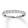 Thumbnail Image 1 of Previously Owned Diamond Anniversary Band 1/2 ct tw Round-cut 14K White Gold