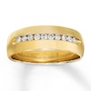 Thumbnail Image 1 of Previously Owned Diamond Wedding Band 1/4 ct tw 14K Yellow Gold