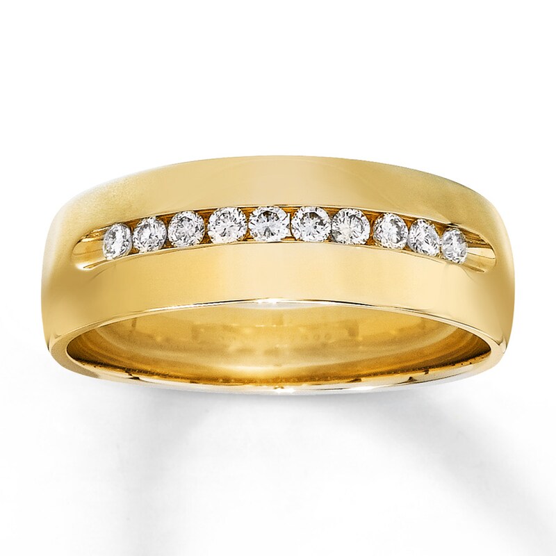 Main Image 1 of Previously Owned Diamond Wedding Band 1/4 ct tw 14K Yellow Gold