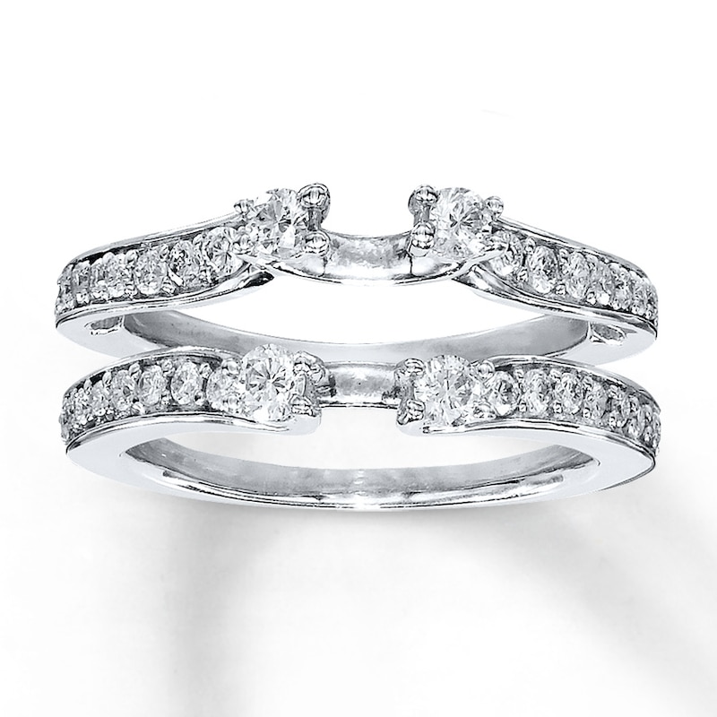 Main Image 1 of Previously Owned Wrap 1/2 ct tw Diamonds 14K White Gold