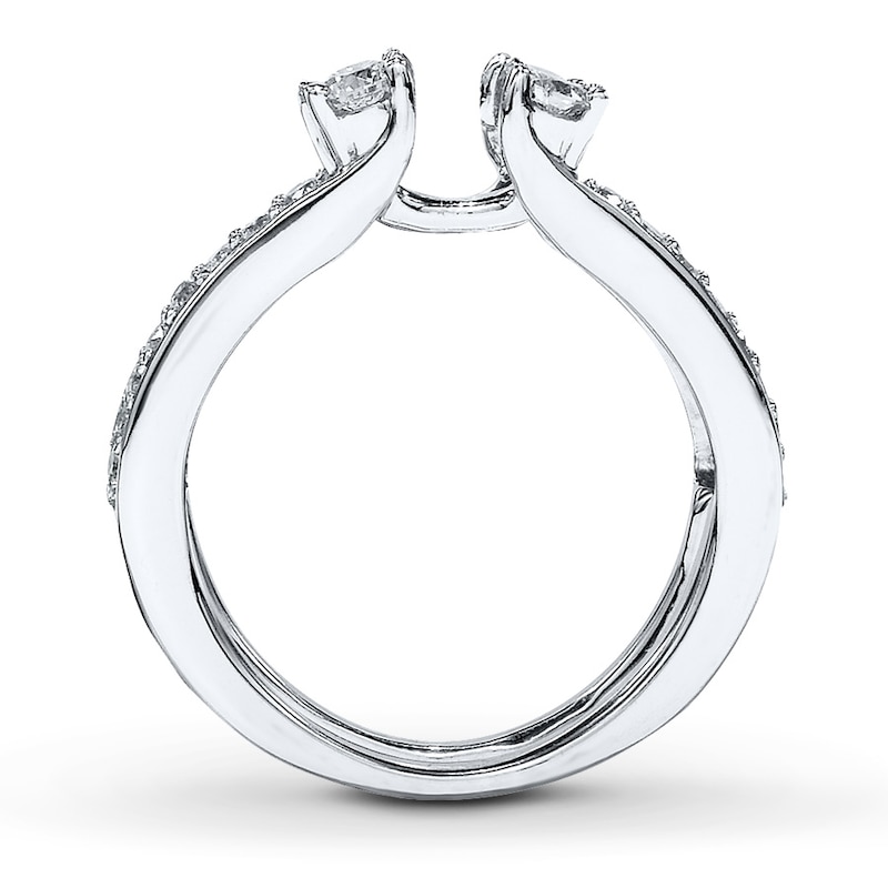 Main Image 2 of Previously Owned Wrap 1/2 ct tw Diamonds 14K White Gold