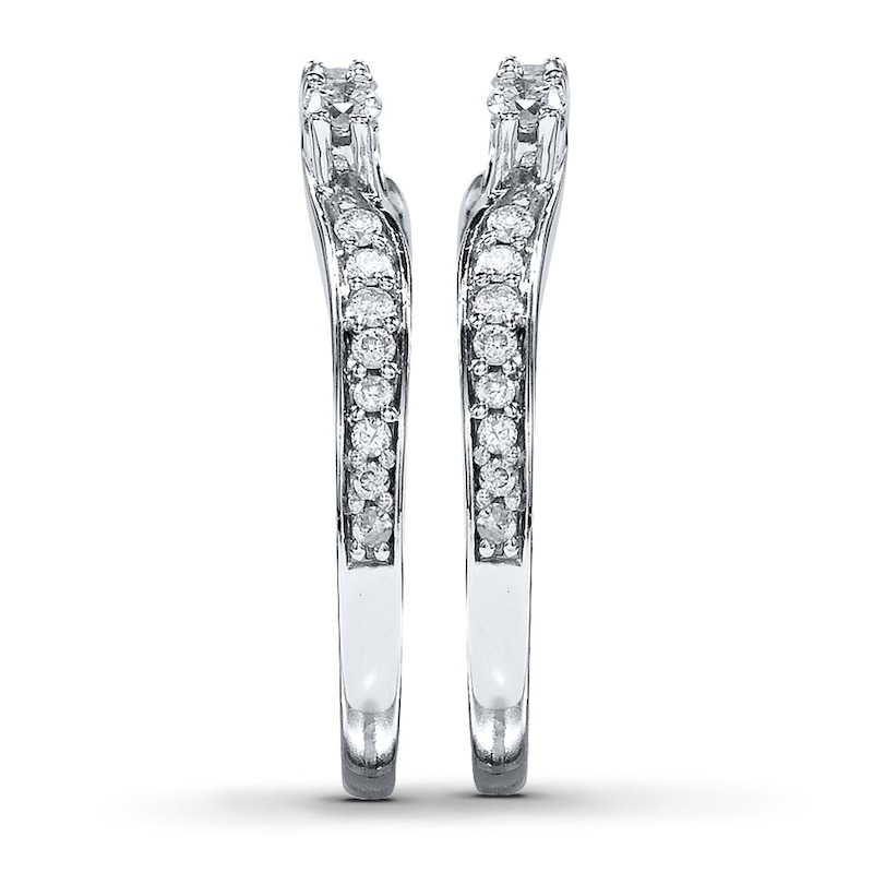 Main Image 3 of Previously Owned Wrap 1/2 ct tw Diamonds 14K White Gold