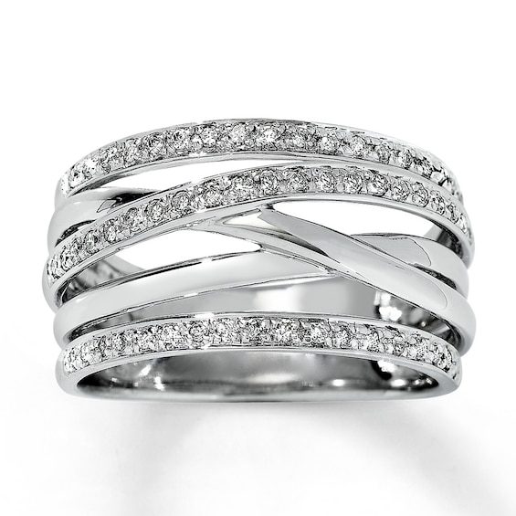 Previously Owned Diamond Ring 1/4 ct tw 14K White Gold