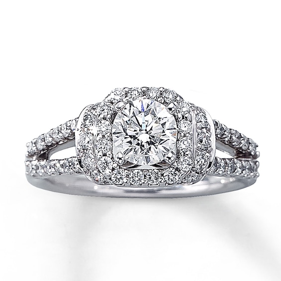 Previously Owned Diamond Engagement Ring 1-1/3 ct tw 14K Gold