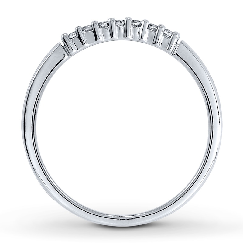 Previously Owned Diamond Band 1/10 ct tw Round 14K White Gold