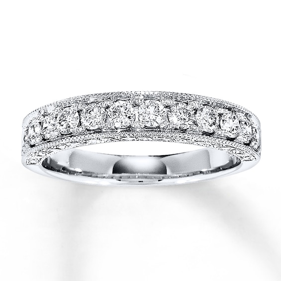 Previously Owned Diamond Anniversary Band 5/8 ct tw 14K White Gold