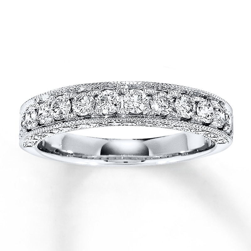 Previously Owned Diamond Anniversary Band 5/8 ct tw 14K White Gold