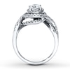 Thumbnail Image 2 of Previously Owned Ring 1-1/5 ct tw Diamonds 14K White Gold