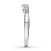 Thumbnail Image 3 of Previously Owned Diamond Band 1/6 ct tw 14K White Gold