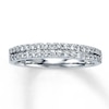 Thumbnail Image 0 of Previously Owned Anniversary Band 1/3 ct tw Round-cut Diamonds 14K White Gold