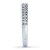 Thumbnail Image 3 of Previously Owned Anniversary Band 1/3 ct tw Round-cut Diamonds 14K White Gold