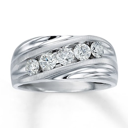 Previously Owned Band 1 ct tw Diamonds 14K White Gold