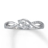 Thumbnail Image 1 of Previously Owned Diamond Promise Ring 1/5 ct tw 10K White Gold
