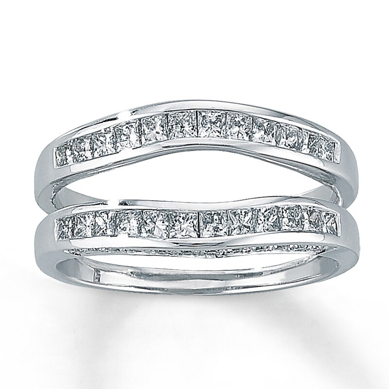 Previously Owned Enhancer 3/4 ct tw Diamonds 14K White Gold