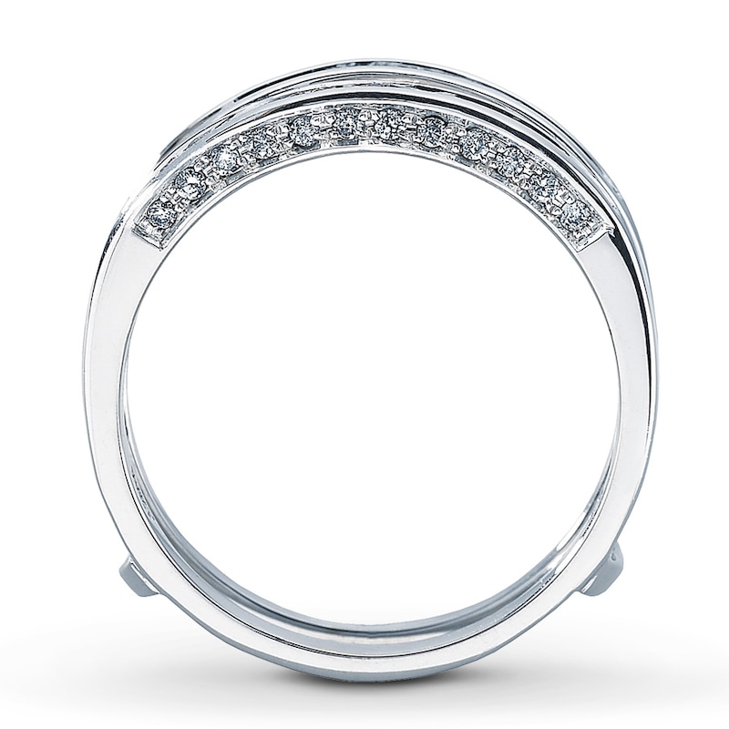 Previously Owned Enhancer 3/4 ct tw Diamonds 14K White Gold