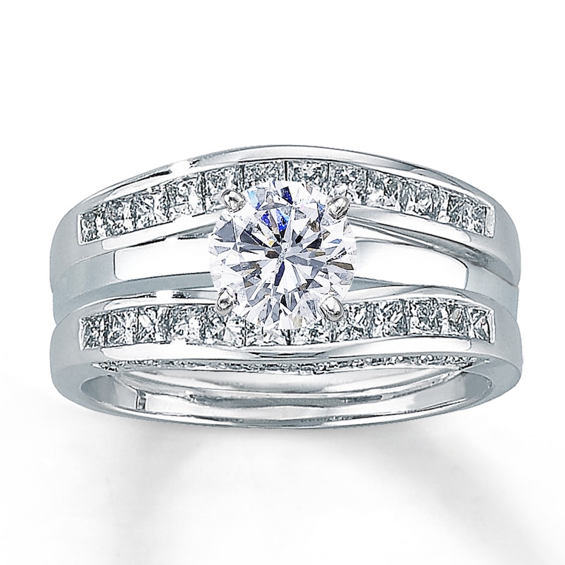 Previously Owned Enhancer 3/4 ct tw Diamonds 14K White Gold