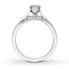 Thumbnail Image 2 of Previously Owned Ring 1/4 ct tw Diamonds 10K White Gold
