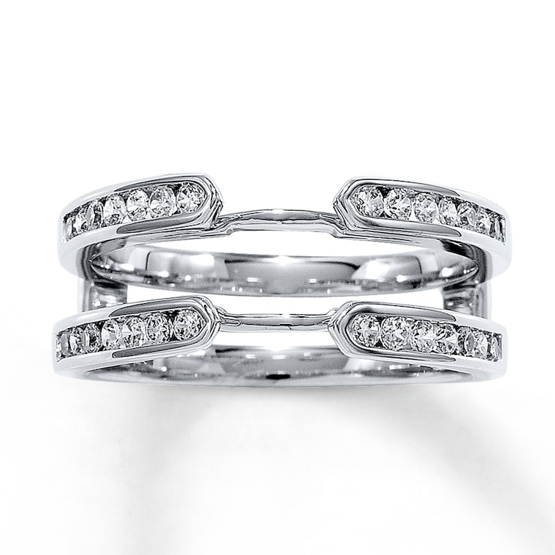 Main Image 1 of Previously Owned Enhancer 3/8 ct tw Diamonds 14K White Gold