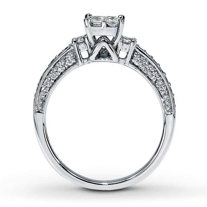 Main Image 2 of Previously Owned Ring 3/4 Carat tw Diamonds 14K White Gold