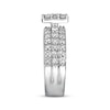 Thumbnail Image 3 of Previously Owned Multi-Diamond Engagement Ring 2 ct tw Round-cut 14K White Gold