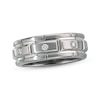 Thumbnail Image 1 of Previously Owned Diamond Men's Band 1/10 ct tw Round-Cut Titanium - Size 10