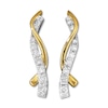 Thumbnail Image 2 of Previously Owned Diamond Earrings 1/3 ct tw 14K Two-Tone Gold