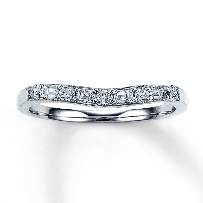Main Image 1 of Previously Owned Enhancer 1/3 ct tw Diamonds 14K White Gold