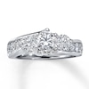 Thumbnail Image 1 of Previously Owned Three-Stone Diamond Ring 2 ct tw Round-cut 14K White Gold