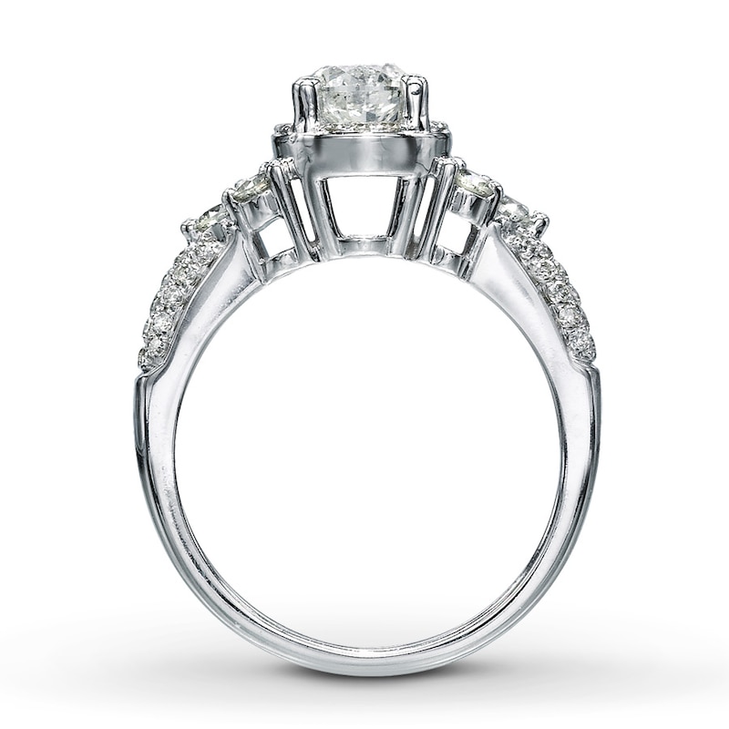 Main Image 2 of Previously Owned Diamond Engagement Ring 1-1/8 ct tw 14K Gold