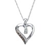 Thumbnail Image 1 of Previously Owned Diamond Necklace 1/8 ct tw 10K White Gold