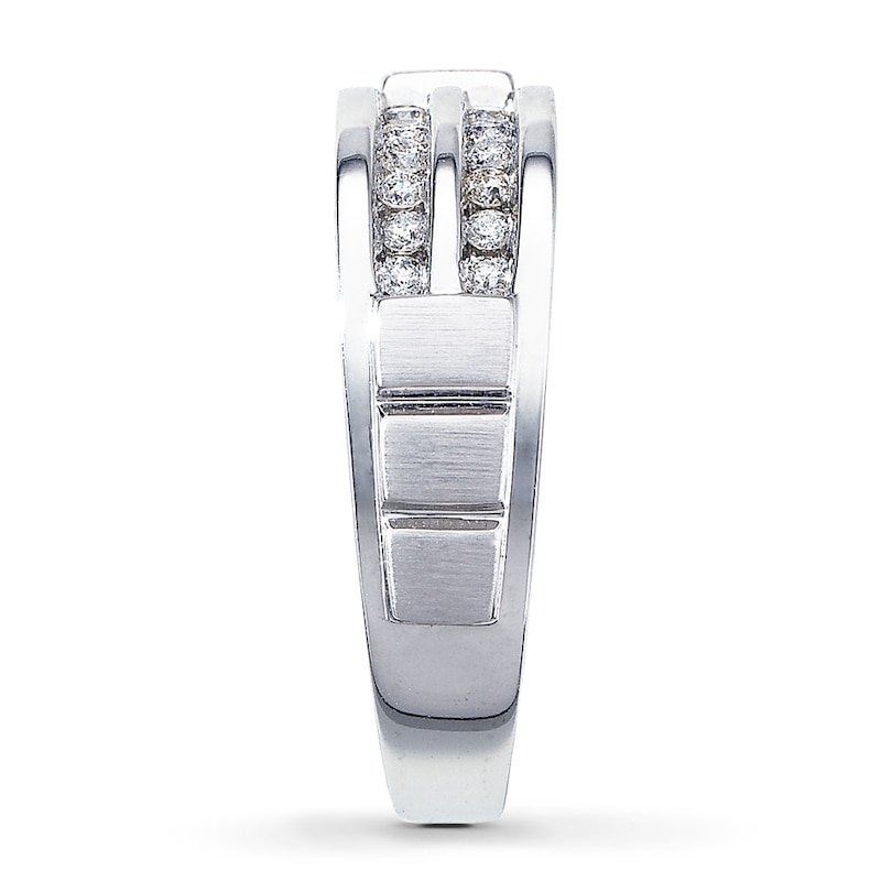 Main Image 3 of Previously Owned Ring 1/4 ct tw Diamonds 10K White Gold