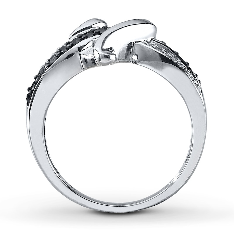 Main Image 2 of Previously Owned Ring 1/5 ct tw Diamonds Sterling Silver