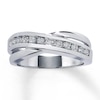 Thumbnail Image 1 of Previously Owned Diamond Ring 1/2 ct tw Round-cut 10K White Gold