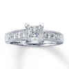 Thumbnail Image 1 of Previously Owned Diamond Engagement Ring 1-3/8 cts 14K White Gold