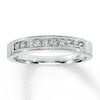 Thumbnail Image 1 of Previously Owned Diamond Anniversary Band 3/8 ct tw Princess-cut 14K White Gold