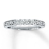 Thumbnail Image 1 of Previously Owned Diamond Wedding Band 1/3 ct tw Round-cut 14K White Gold