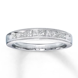 Previously Owned Diamond Band 1/2 ct tw 14K White Gold