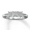 Thumbnail Image 0 of Previously Owned Promise Ring 1/10 ct tw Diamonds 10K White Gold