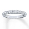 Thumbnail Image 1 of Previously Owned Diamond Anniversary Band 1/2 ct tw Round-cut 14K White Gold