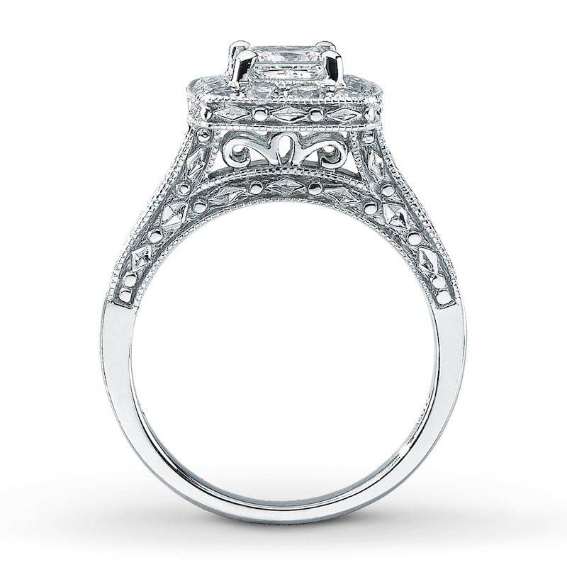 Main Image 2 of Previously Owned Ring 1-1/2 ct tw Diamonds 14K White Gold