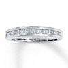 Thumbnail Image 0 of Previously Owned Anniversary Band 5/8 ct tw Princess-cut Diamonds 14K White Gold