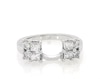 Thumbnail Image 1 of Previously Owned Princess & Round-Cut Diamond Enhancer Ring 1 ct tw 14K White Gold