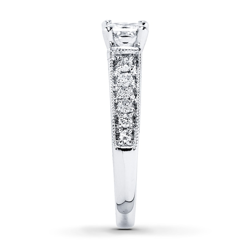 Main Image 3 of Previously Owned Ring 3/4 ct tw Diamonds 14K White Gold
