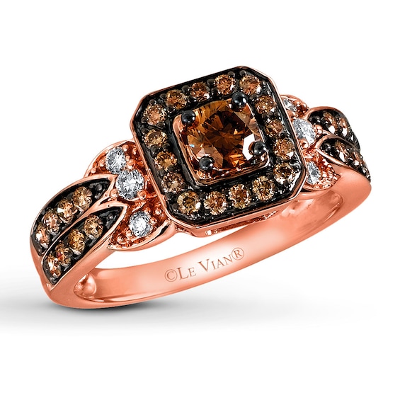 Previously Owned Le Vian Diamond Ring 3/4 ct tw 14K Rose Gold